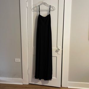 Show Me Your Mumu Lauren Tie Maxi Dress Black